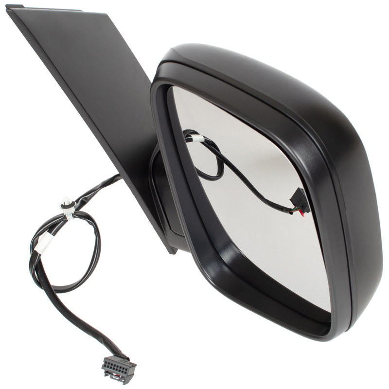 VW Caddy 04- Wing mirror Electric heated Black Right