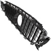 Mercedes E-KLASA W213 W238 C238 16-19 atrapa między reflektory (grill) CZARNA + CHROM