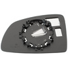 Vauxhall / Opel Meriva A 03-10 Mirror glass / mirror insert manual Right
