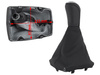 Audi A5 8T 07-16 Gear shift knob BLACK 5 Gear + Lever Gaiter BLACK