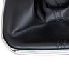 Seat Alhambra 2000- Gear shift knob BLACK + Lever Gaiter with frame CHROM 5 Gear Hole 23MM