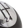 Renault Clio III 05-09 Gear shift knob 5 Gear BLACK + CHROM