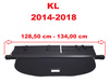 Jeep Grand Cherokee KL 14-18 roleta bagażnika CZARNA