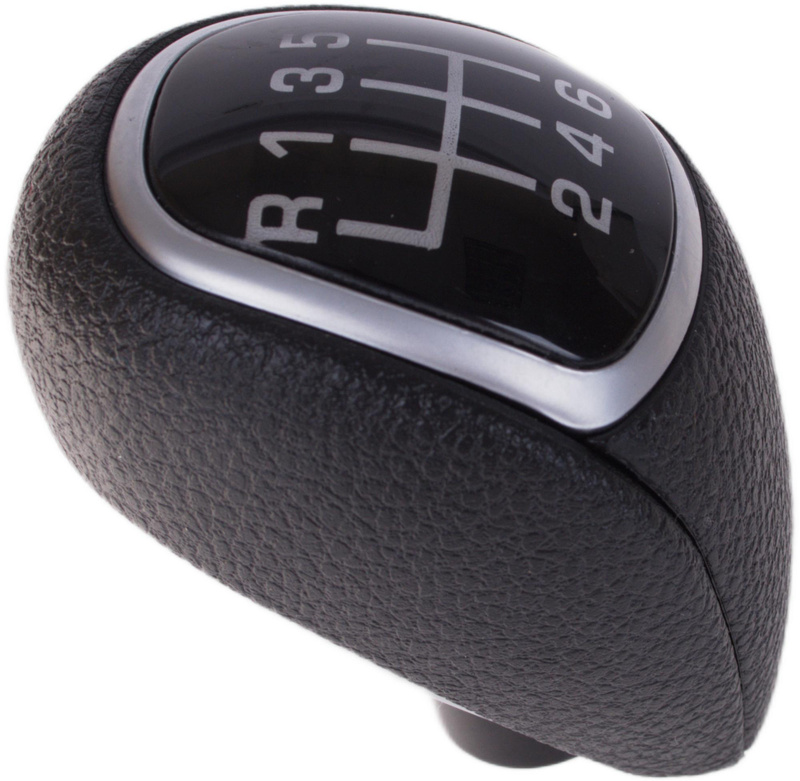 Hyundai IX25 16-21 Creta 14-19 I20 12-20 I30 17-22 I40 11-19 gałka zmiany biegów 6 BIEGOWA CZARNA SREBRNY SCHEMAT