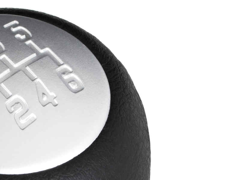 Fiat Grande Punto 2005- gałka zmiany biegów CZARNA + SILVER 6 BIEGÓW