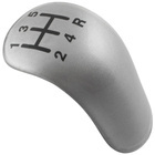 Ford Fiesta 2002- Gearbox knob emblem SILVER
