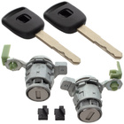 Honda Civic VIII 01-05 wkładka zamka drzwi przednich lewa + prawa 2 szt. KPL