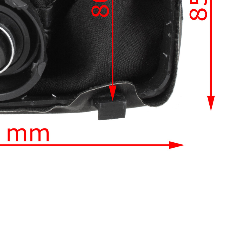Audi A3 I 8L 96-03 gałka zmiany biegów CZARNA 6 BIEGÓW + MIESZEK CZARNY