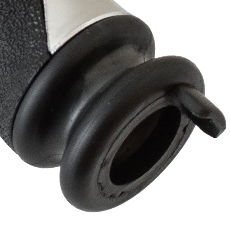 CITROEN C5 I 01-08 Gear / gearbox knob BLACK + CHROME LID 5+R (PUSH-FIT)