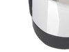 Vauxhall / Opel Vectra C 02-08 Gear shift knob 5 Gear EKOLEATHER + CHROM bieg wsteczny na GÓRZE