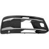 Audi Q7 4M 15-19 atrapka kratka w zderzak przedni CZARNA + SILVER prawa