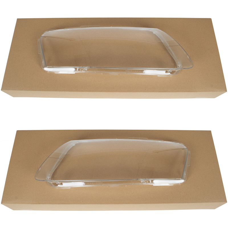Audi A6 C6 04-11 szkło (klosz) reflektora lewe + prawe 2 szt. KPL