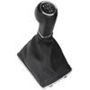 GEAR SHIFT KNOB GAITER BLACK - 5G FOR VAUXHALL ASTRA V H 04-10