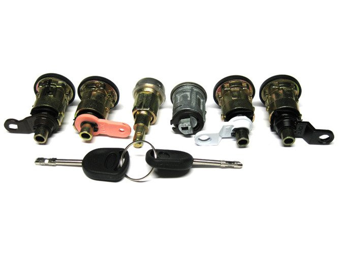 Ford Transit MK5 94-00 Lock inserts 6 pcs set