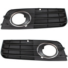 Audi A4 08-11 (Fog lamp version) Bumper ventilation grill 3 strips Left + Right set