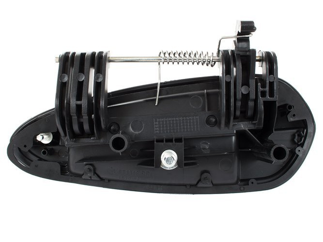 Fiat Grande Punto 2005- Exterior handle BLACK rear Right