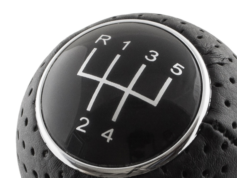 Audi A4 B7 04-08 Gear shift knob BLACK + Lever Gaiter BLACK S-Line