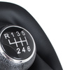 VW Passat B5 96-00 Gear shift knob BLACK + Lever Gaiter with frame 6 Gears
