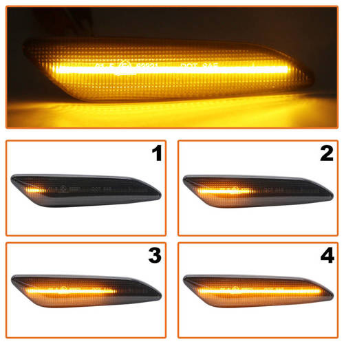 Alfa Romeo 156 97-06 kierunkowskaz boczny LED DYMIONY DYNAMICZNY 2 szt. KPL