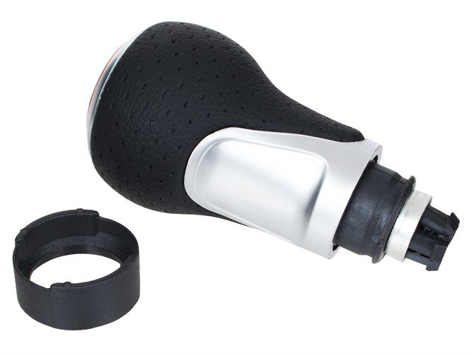 Audi A3 8L 96-03 Gear shift knob S-LINE BLACK + SILVER 6 Gears