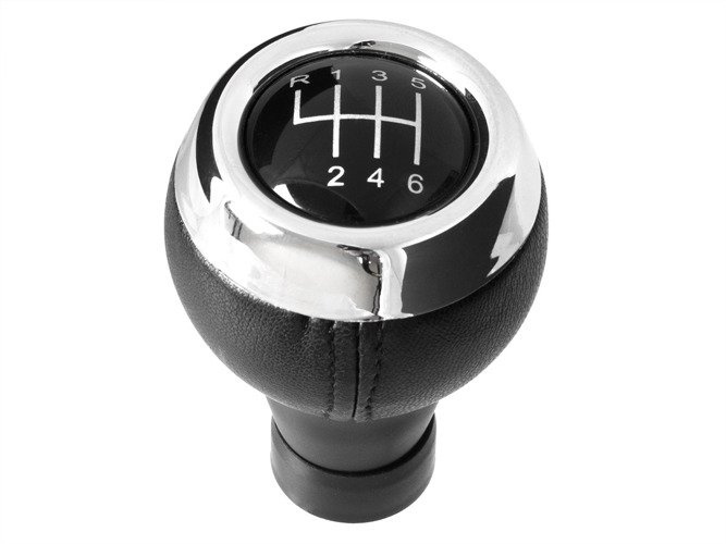MINI Kabriolet R57 07-15 Gear shift knob CHROM 6 Gears