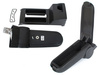 VW Polo IV 9N 01-09 armrest set BLACK FABRIC + mounting kit
