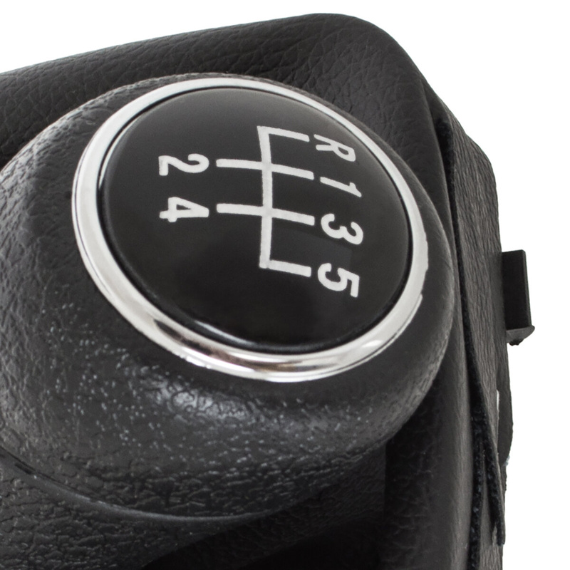 VW Polo IV 01-09 Gear shift knob + Lever Gaiter 5 Gear