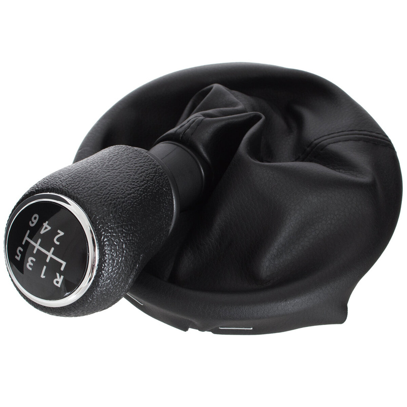 VW T5 / T6 03-11 Gear shift knob + Lever Gaiter 6 Gears