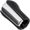 TOYOTA AVENSIS Gear / gearbox knob BLACK LEATHER + CHROME LID 5+R THREAD