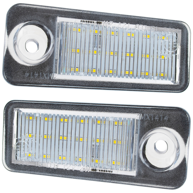 Audi A6 C5 Kombi 97-04 lampki podświetlenia tablicy rejestracyjnej LED 2 szt. kpl.