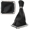 Ford Focus Mk2 04-11 Gear shift knob SILVER + Lever Gaiter with frame CHROM 5 Gear