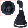 Skoda Fabia II 07-12 Gear shift knob CHROM + Lever Gaiter