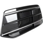 Audi Q5 FY 16-20 BEZ HALOGENÓW atrapka kratka w zderzak przedni CZARNA + SILVER lewa