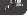 VW Sharan 95-98 Mirror glass / mirror insert Heated Right