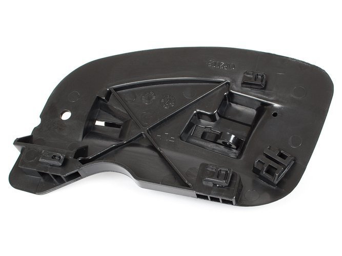 Opel Corca C 00-10 klamka wewnętrzna CZARNA przednia lewa