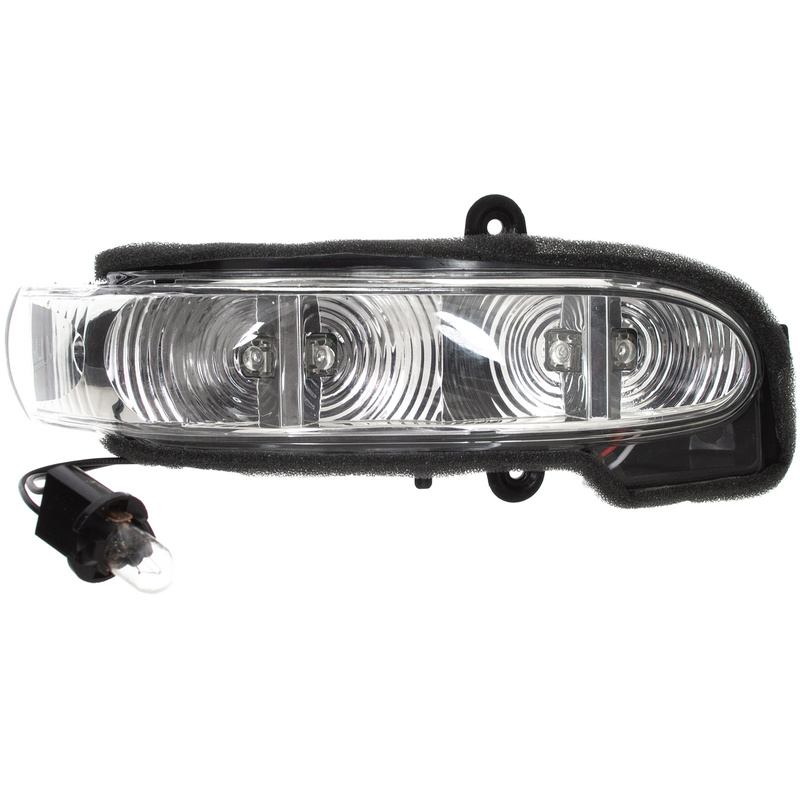 Mercedes W211 E-Klasa 03-06 kierunkowskaz LED w lusterko z podświetleniem podłogi prawy