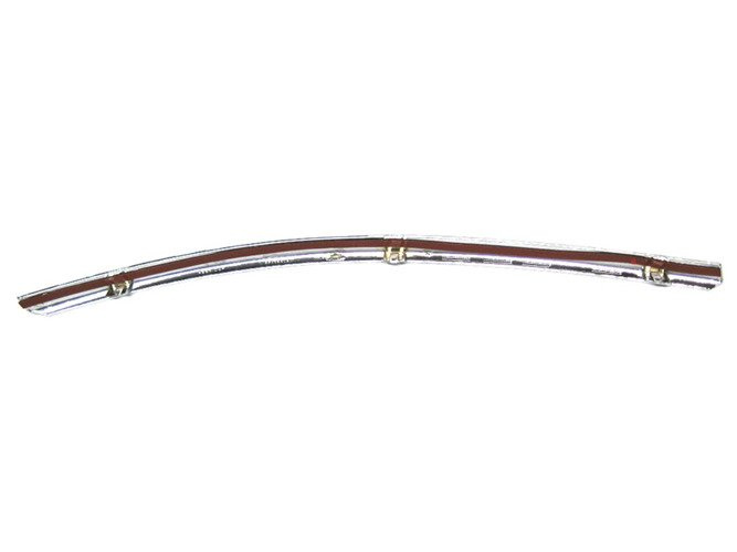 Audi A6 04-08 Front bumper trim CHROM Left