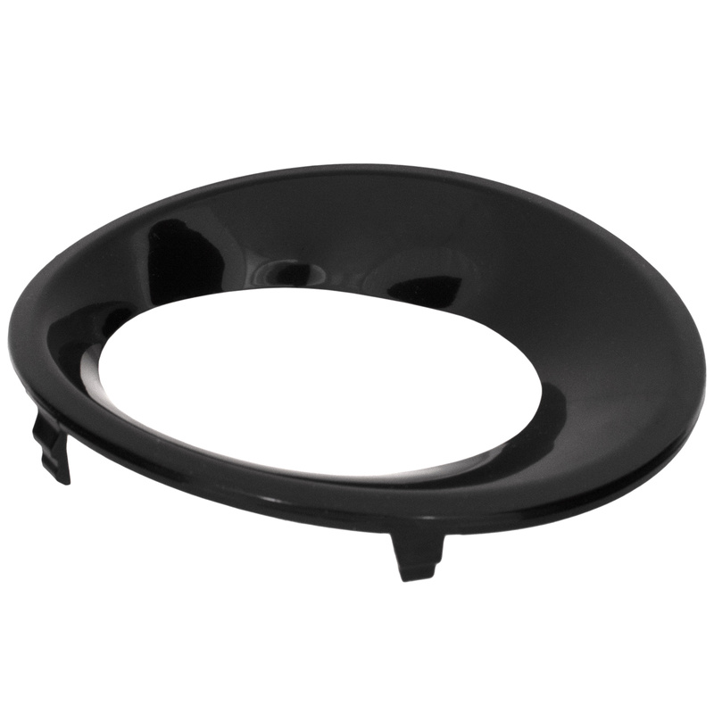 BMW X3 E83 06-10 CZARNY POŁYSK ramka halogenu lewa