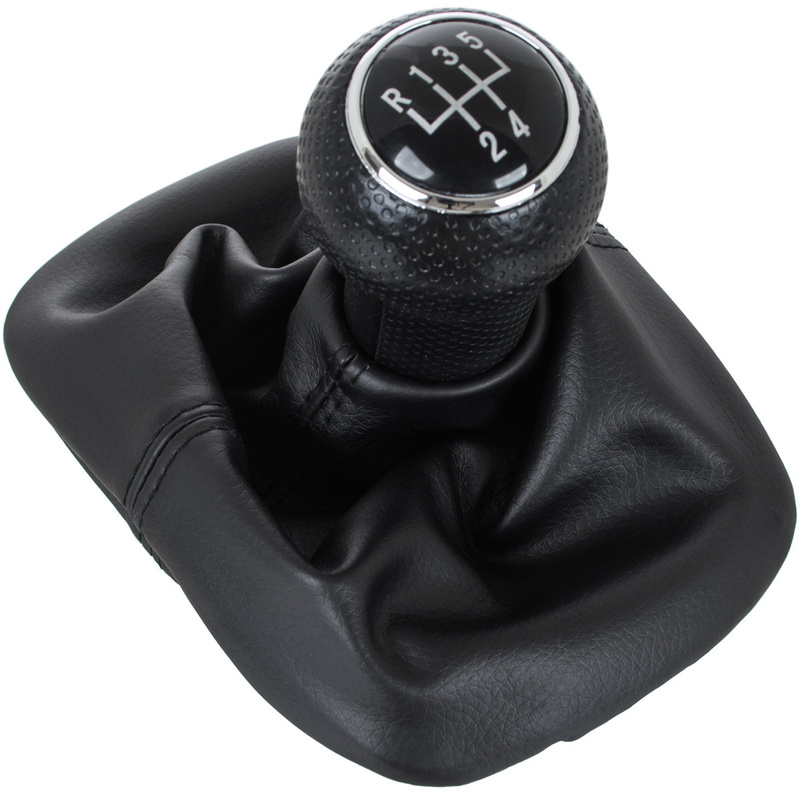 Seat Alhambra 2000- gałka zmiany biegów CZARNA + MIESZEK OTWÓR 12 MM