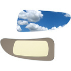 Nissan NV400 10-18 Mirror glass / mirror insert SMALL Right