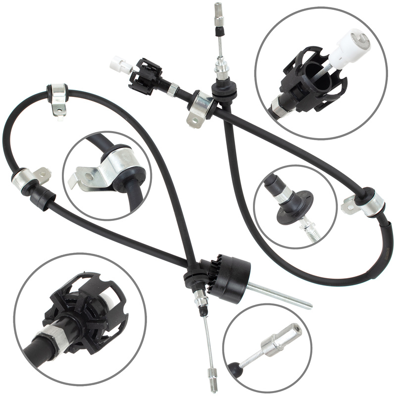 Peugeot 508 I 10-18 linka hamulca ręcznego elektrycznego lewa + prawa 2 szt. KPL