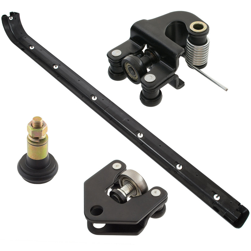 Opel Movano A 98-10 wózki drzwi bocznych przesuwnych prawych 3 szt. kpl. + PROWADNICA