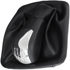 Skoda Octavia II 04-11 Gear shift knob + Lever Gaiter with frame CHROM 6 Gears