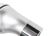 BMW E39 E46 E53 E60 E61 E81 E82 E83 E85 E87 E90 E91 E92 E93 Gear shift knob SILVER+CHROM 5 Gear