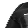 VW GOLF MK4 IV 98-05 Gear / gearbox knob BLACK + SILVER RING + BLACK LID 5+R + Lever Gaiter WITH CHROME FRAME (12MM)