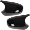 BMW 3 E90 E91 E92 E93 08-13 nakładka lusterka BLACK GLOSSY lewa + prawa 2 szt. KPL