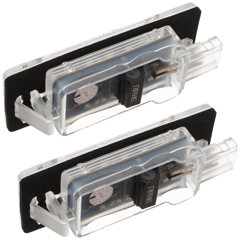 Vauxhall / Opel Vectra C station wagon 02-08 Licence plate light / lamp LED 2 pcs set