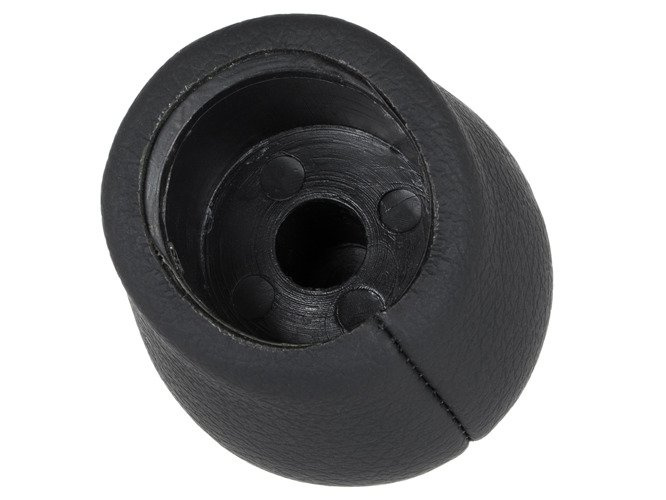 Vauxhall / Opel Vectra C 02-08 Gear shift knob 5 Gear EKOLEATHER + CHROM bieg wsteczny na DOLE
