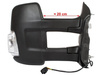 Ford Transit VIII 2014- wing mirror electric (Long arm version) Right