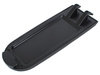 Skoda Roomster Armrest flap with button and upholstery set BLACK EKOLEATHER
